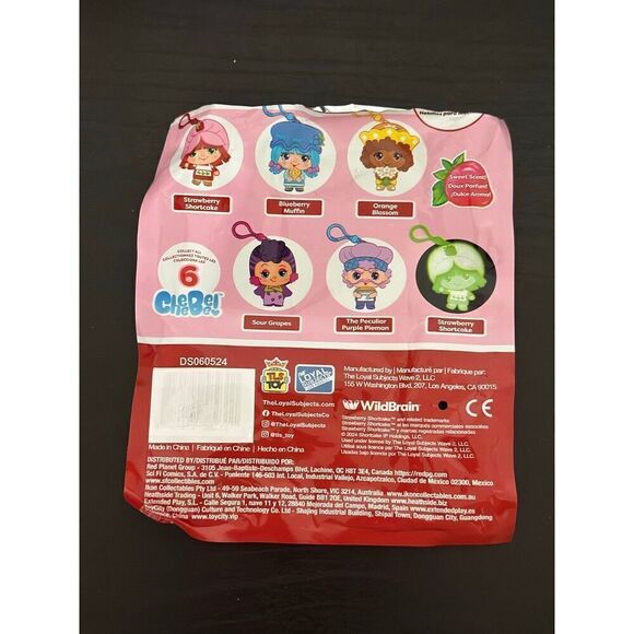 Strawberry Shortcake Orange Blossom Chibi Scented Clip Keychain - Picture 5 of 5